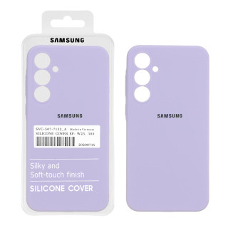 قاب سیلیکونی پاک کنی اورجینال ضدلکه Samsung A55 - یاسی