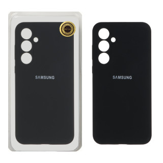 قاب گوشی سیلیکونی پاک کنی اورجینال مدل Samsung A55 - مشکی