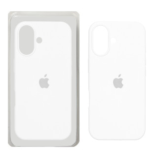 قاب سیلیکونی پاک کنی اورجینال Apple iPhone 17 - سفید