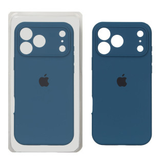 قاب سیلیکونی پاک کنی محافظ لنزدار اورجینال Apple iPhone 17 Pro Max - سبز کله غازی