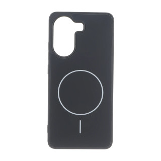 قاب طرح PVD مات طرح مگ سیف Xiaomi Poco X7 Pro - مشکی